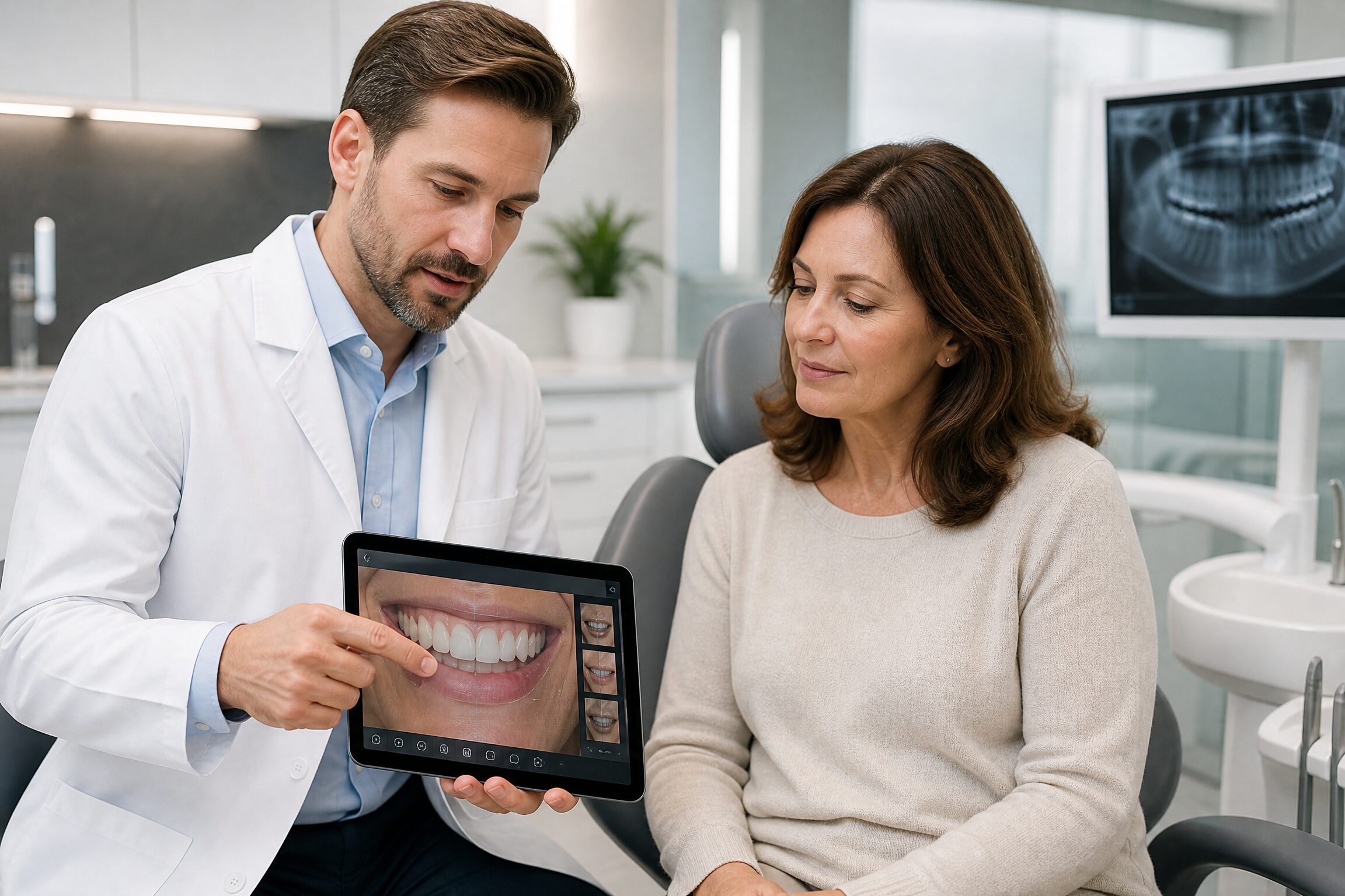 Clear Aligners for Adults consultation at Carmel Family Dental