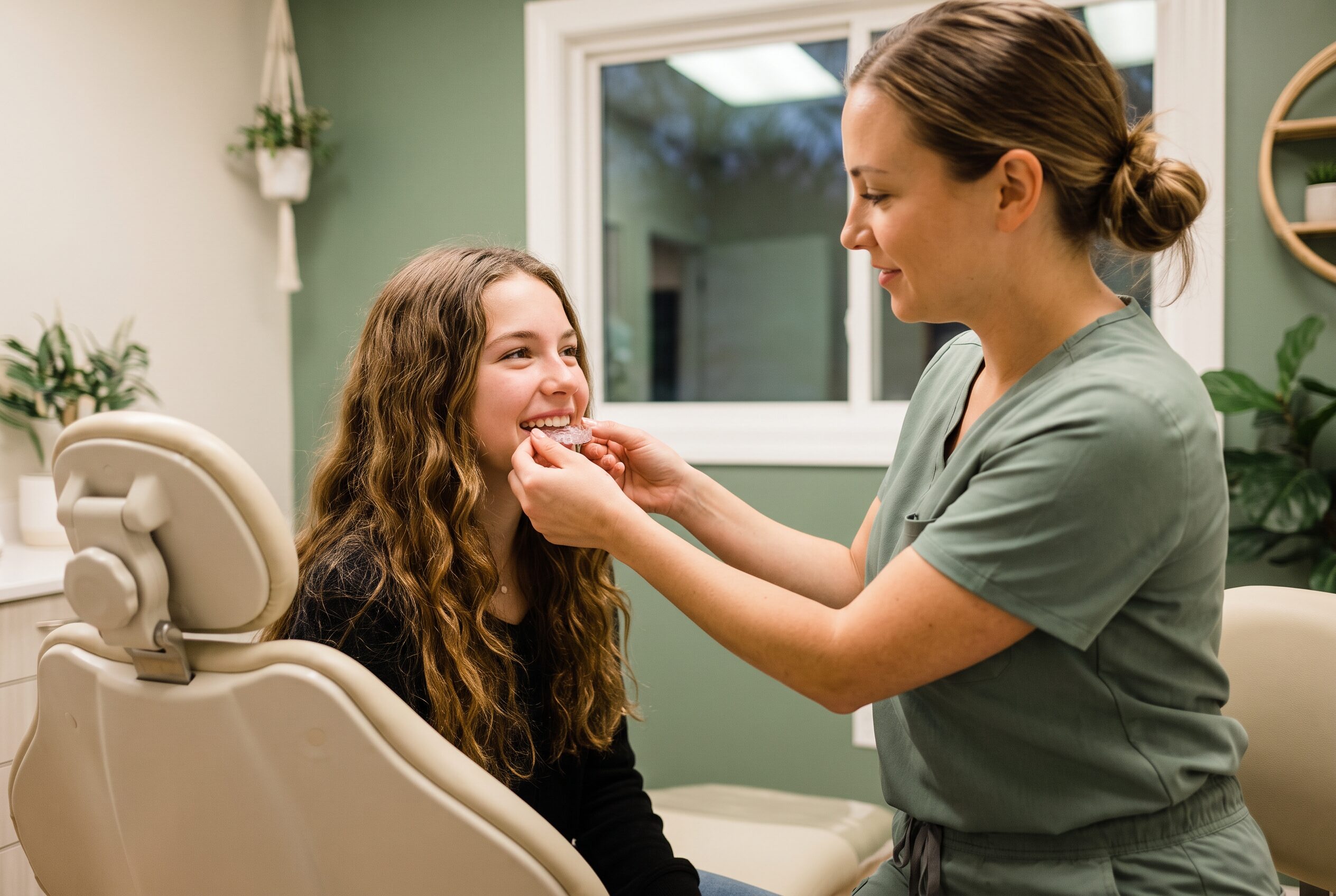 Clear Aligners for Teens process