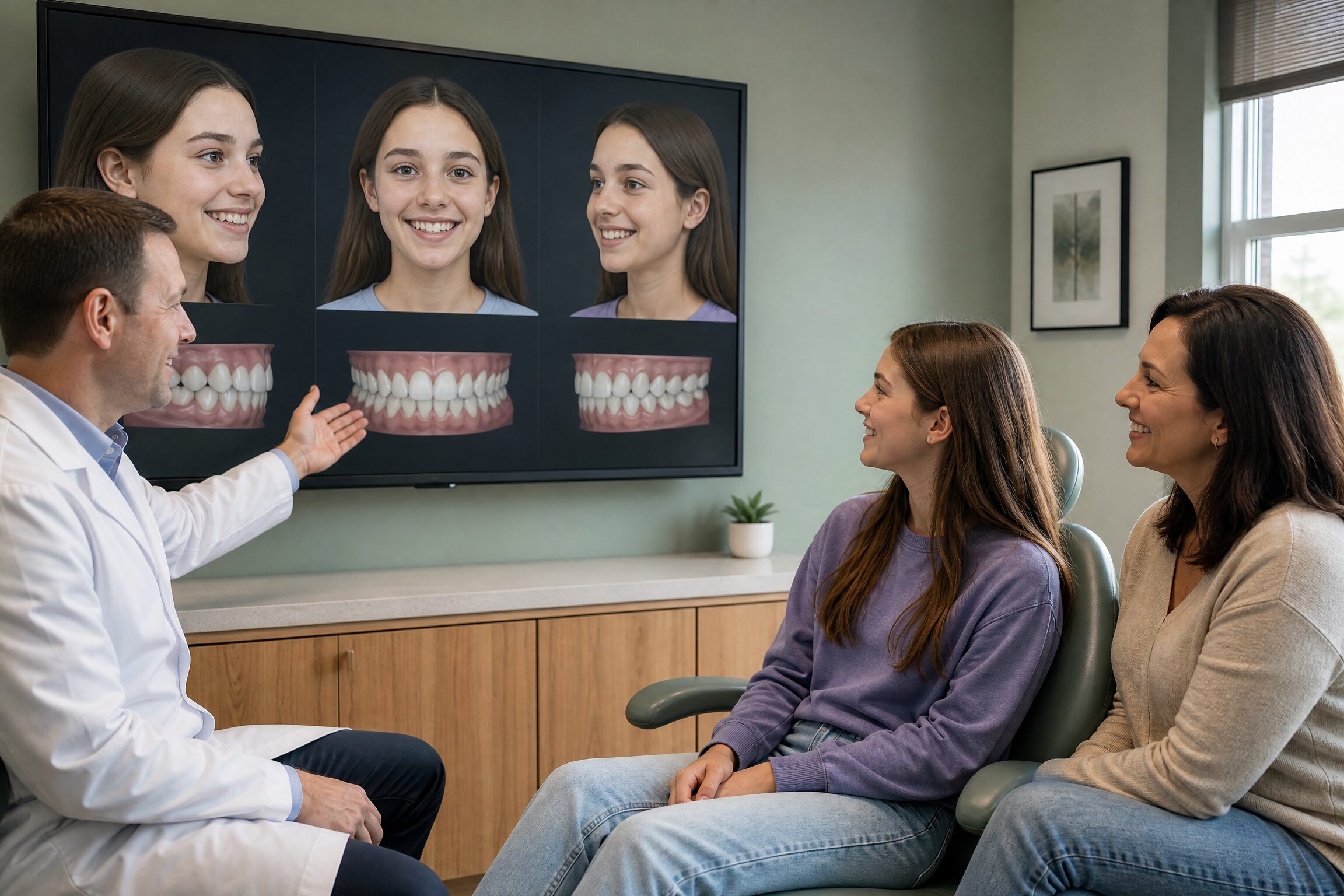 Clear Aligners vs Braces process