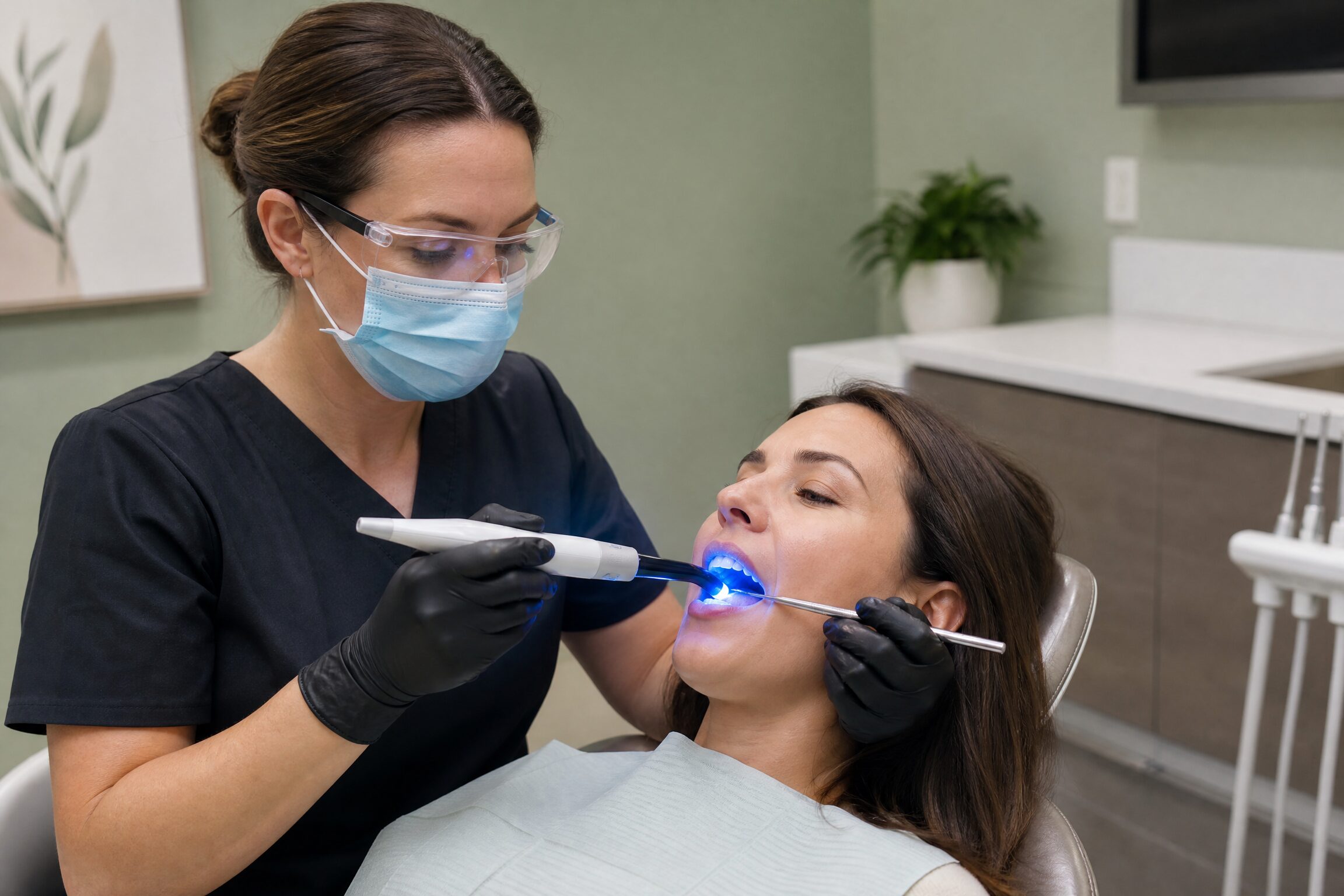 Cosmetic Bonding process