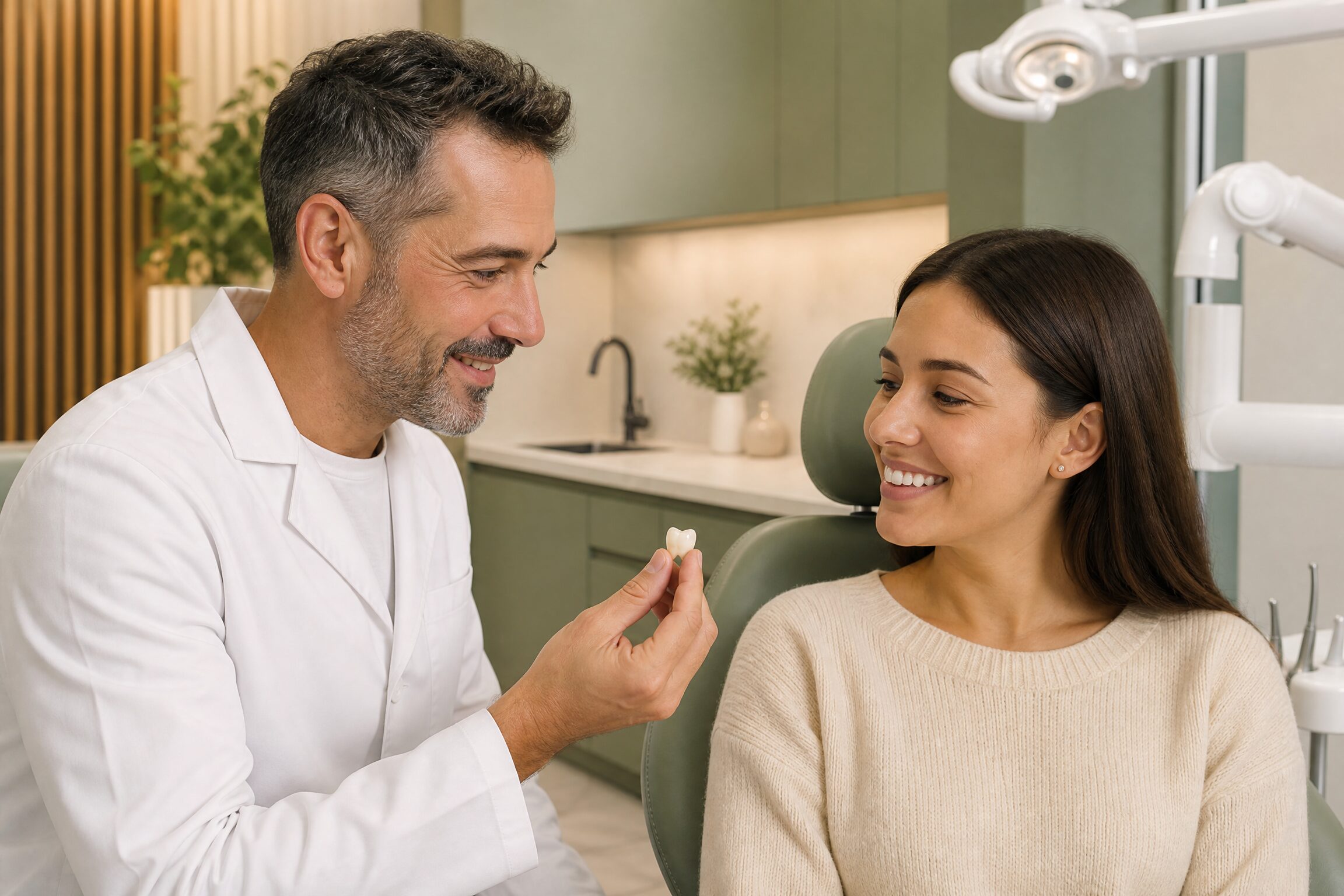Custom dental crown design at Carmel Family Dental Indianapolis