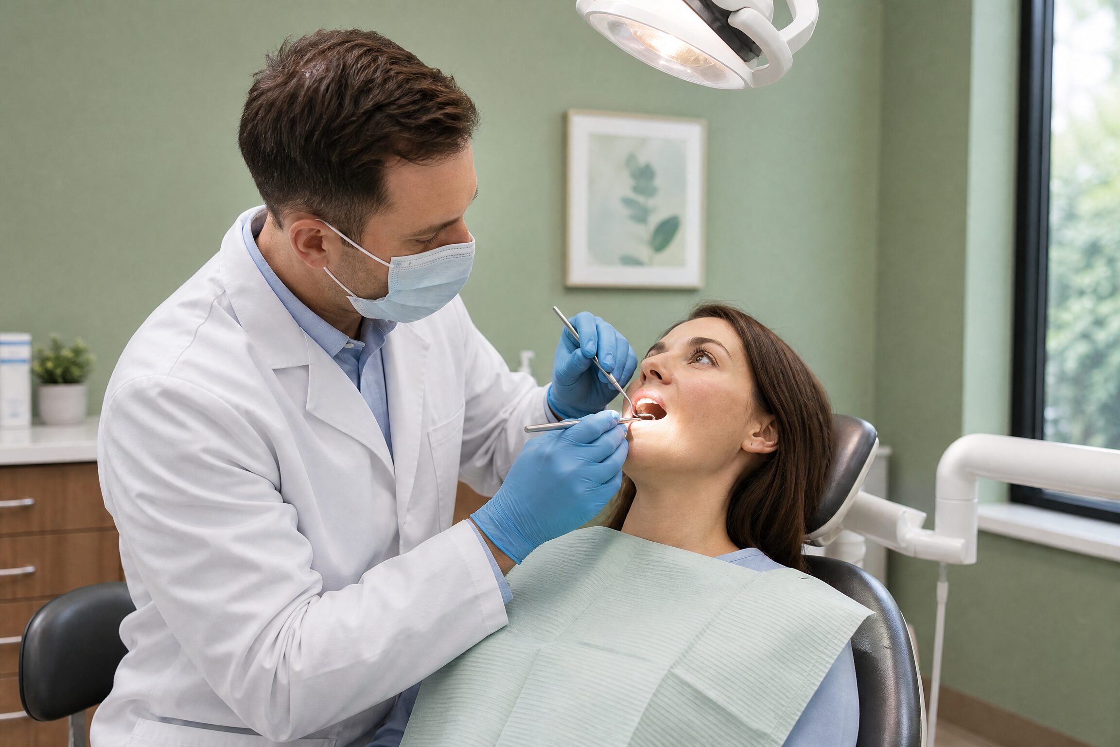 Oral Cancer Screenings consultation at Carmel Family Dental