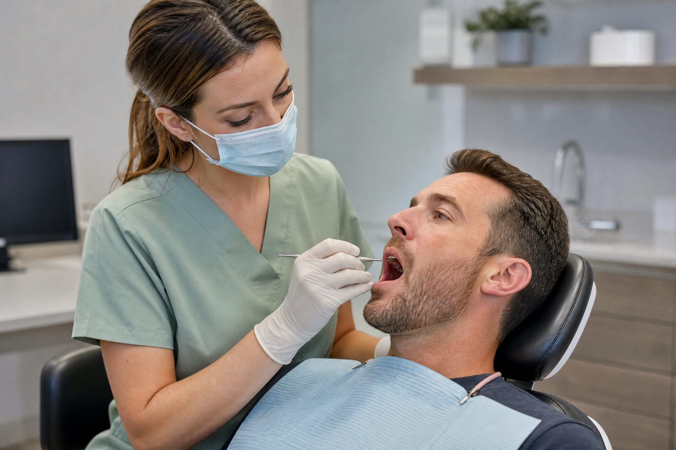 Periodontal Cleanings consultation at Carmel Family Dental